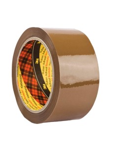 SCOTCH CINTA DE EMBALAJE 309 MARRÓN / PP BAJO RUIDO / 50MM X 66 M - PACK 6-