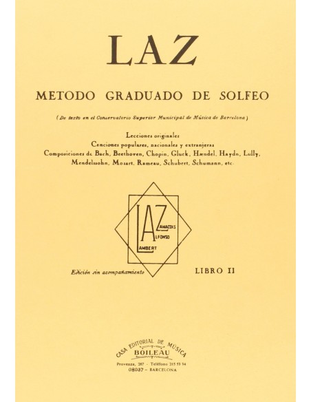 Laz metodo de solfeo