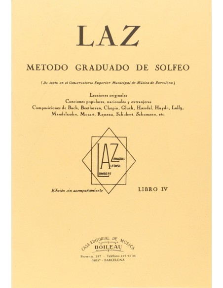 Laz metodo de solfeo