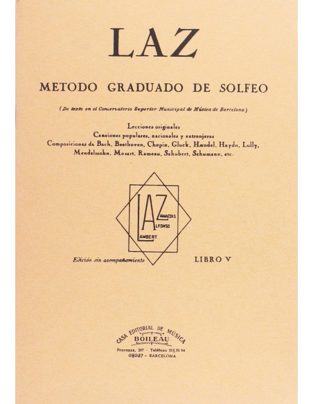 Laz metodo de solfeo