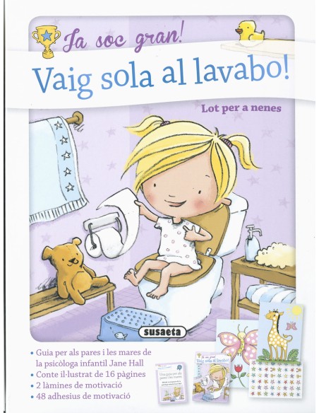 Vaig sola al lavabo