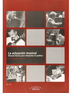 Actuacion musical manual basico interpretar publico
