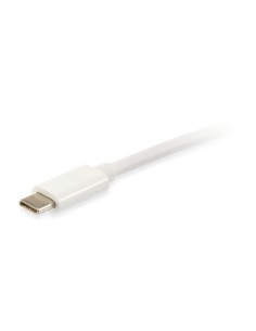 128351 cable USB 1 m USB 3.2 Gen 2 (3.1 Gen 2) USB C Blanco 2