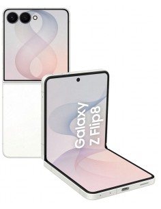 Galaxy Z Flip8 17,5 cm (6.9") SIM doble 5G USB Tipo C 12 GB 256 GB 4300 mAh Crema de color