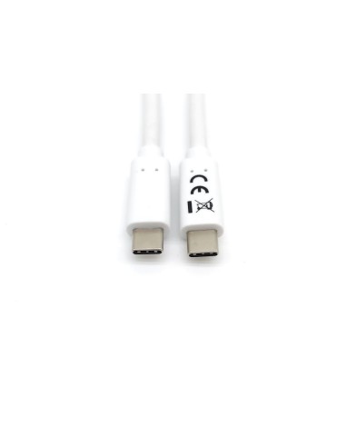 128361 cable USB 1 m USB 3.2 Gen 1 (3.1 Gen 1) USB C Blanco