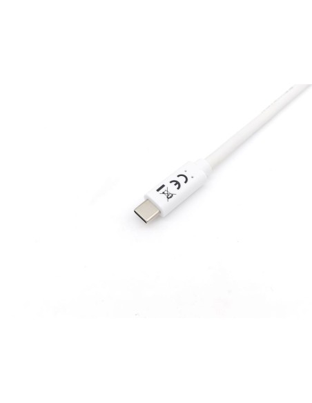 128361 cable USB 1 m USB 3.2 Gen 1 (3.1 Gen 1) USB C Blanco