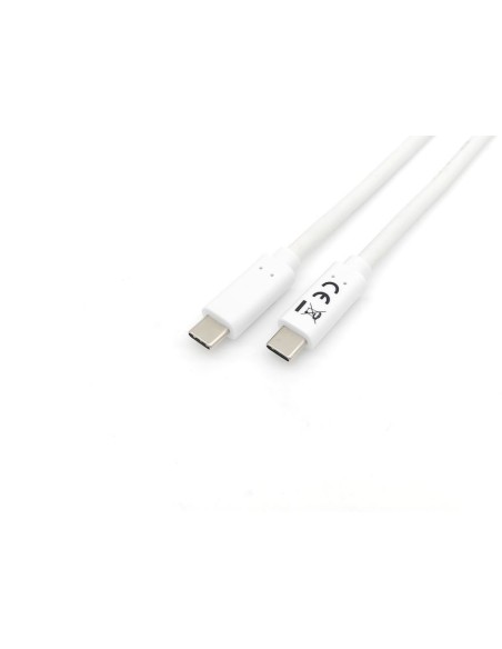 128362 cable USB 2 m USB 3.2 Gen 1 (3.1 Gen 1) USB C Blanco