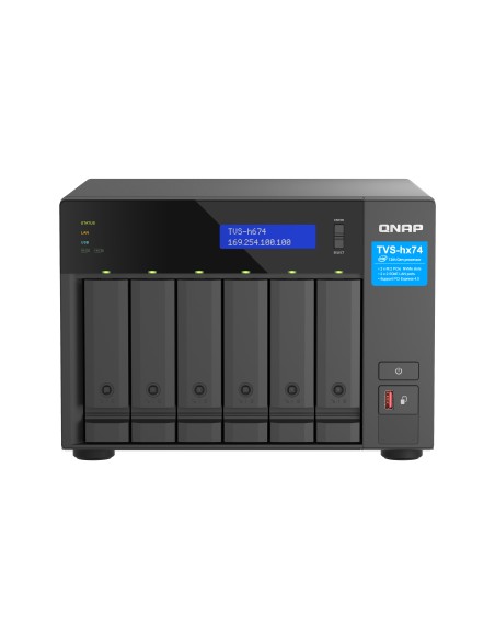 TVS-H674 NAS Torre Ethernet Negro i5-12400