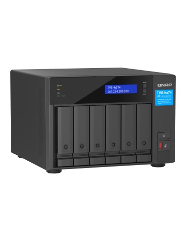 TVS-H674 NAS Torre Ethernet Negro i5-12400
