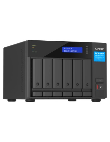 TVS-H674 NAS Torre Ethernet Negro i5-12400