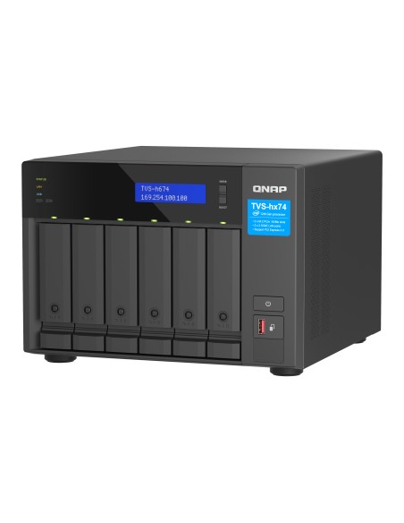 TVS-H674 NAS Torre Ethernet Negro i5-12400