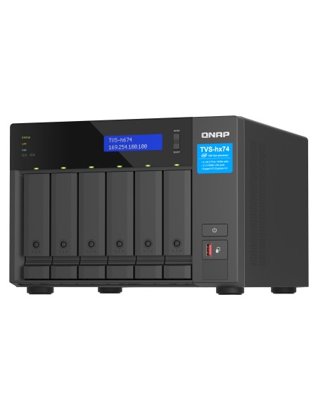 TVS-H674 NAS Torre Ethernet Negro i5-12400