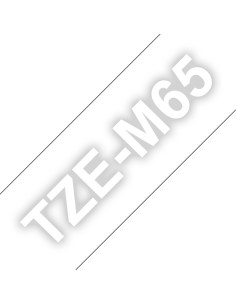TZE-M65 cinta para impresora Blanco
