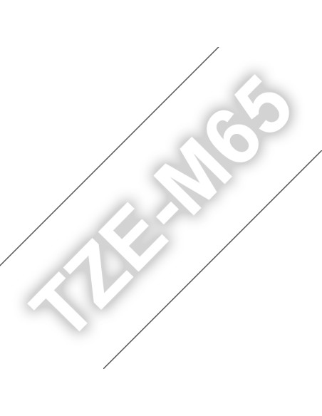 TZE-M65 cinta para impresora Blanco