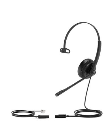 YHS34 Lite Auriculares Alámbrico Diadema Llamadas/Música Negro