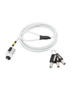 001328 cable antirrobo Blanco 1,8 m