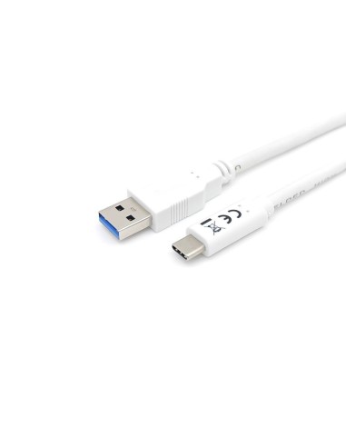 128363 cable USB 1 m USB 3.2 Gen 1 (3.1 Gen 1) USB A USB C Blanco