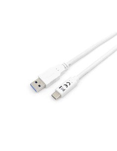 128364 cable USB 1 m USB 3.2 Gen 1 (3.1 Gen 1) USB A USB C Blanco
