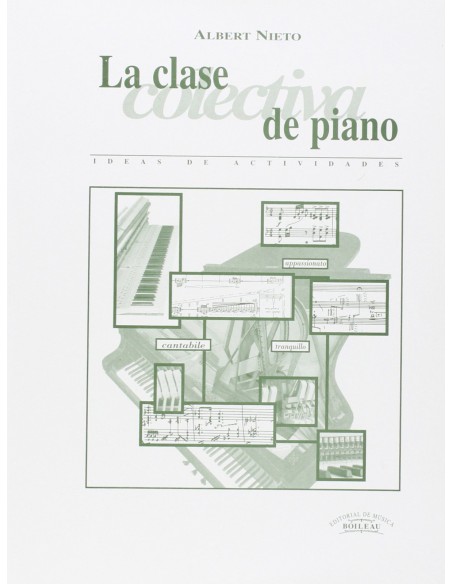 La clase colectiva del piano