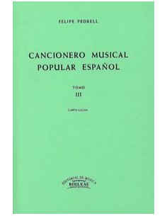 Cancionero musical popular espanol