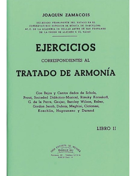 Ejercicios de armonia