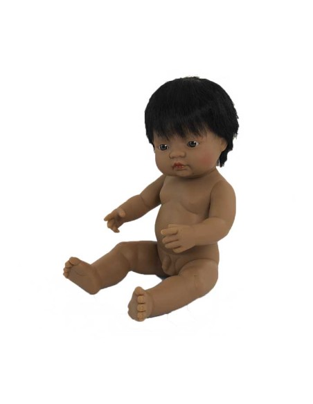 MUÑECO 38CM LATINOAM. NIÑO B. MINILAND 31057