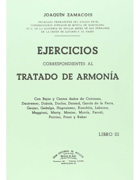 Ejercicios armonia