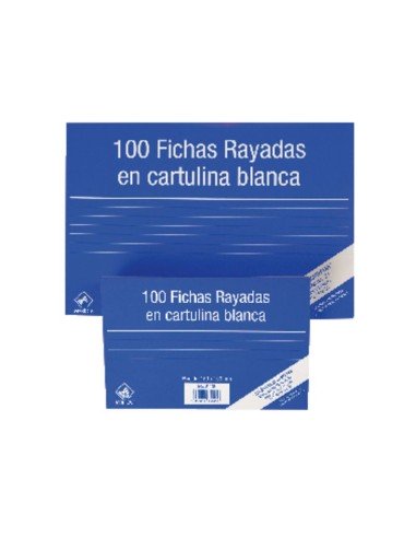 MAR P.100FICHAS LISAS 95X65 3111L