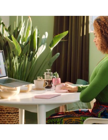 Lift ratón mano derecha RF Wireless + Bluetooth Óptico 4000 DPI Lift ratón mano derecha RF Wireless + Bluetooth Óptico 4000 DPI