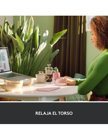 Lift ratón mano derecha RF Wireless + Bluetooth Óptico 4000 DPI