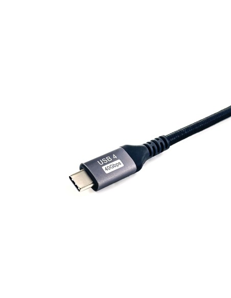 128381 cable USB 1,2 m USB4 Gen 3x2 USB C Negro