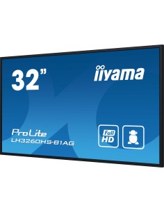 LH3260HS-B1AG pantalla de señalización Pizarra de caballete digital 80 cm (31.5") LED Wifi 500 cd / m² Full HD Negro Procesador 2