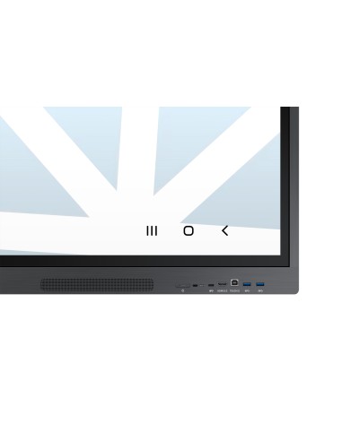 WA75D pizarra blanca interactiva 190,5 cm (75") 3840 x 2160 Pixeles Pantalla táctil Gris