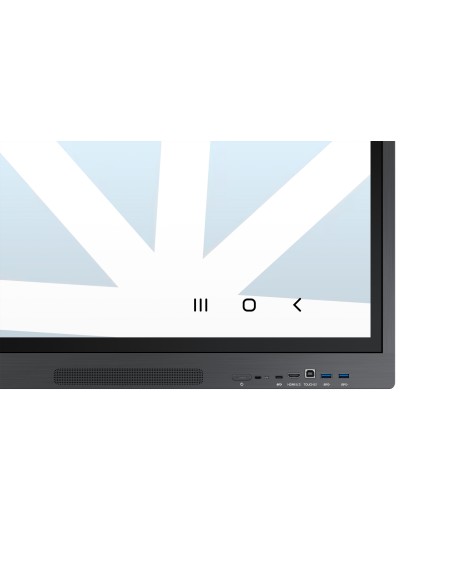 WA75D pizarra blanca interactiva 190,5 cm (75") 3840 x 2160 Pixeles Pantalla táctil Gris