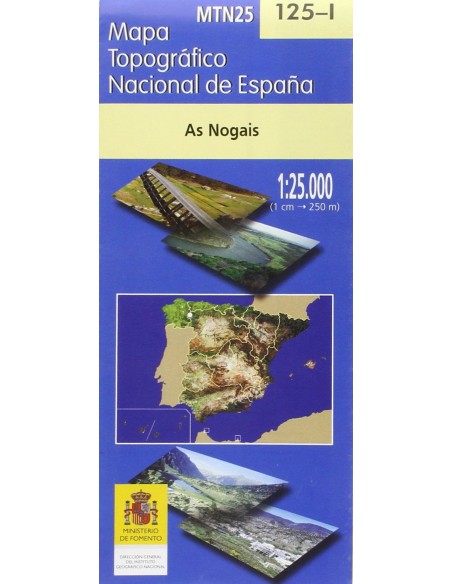 MTN 25 Hoja 125 I As Nogais