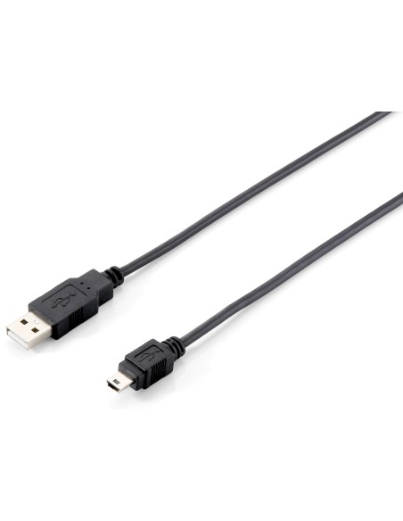 128521 cable USB 1,8 m USB 2.0 USB A Mini-USB B Negro