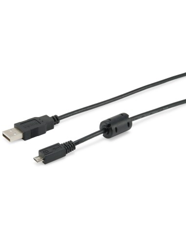 128551 cable USB 1,8 m USB 2.0 USB A Micro-USB B Negro