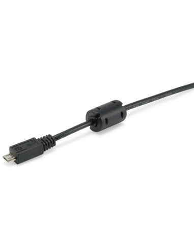 128551 cable USB 1,8 m USB 2.0 USB A Micro-USB B Negro