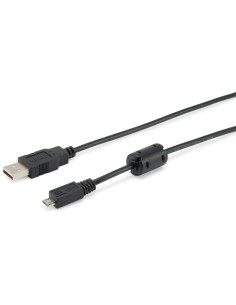 128596 cable USB 1 m USB 2.0 USB A Micro-USB B Negro