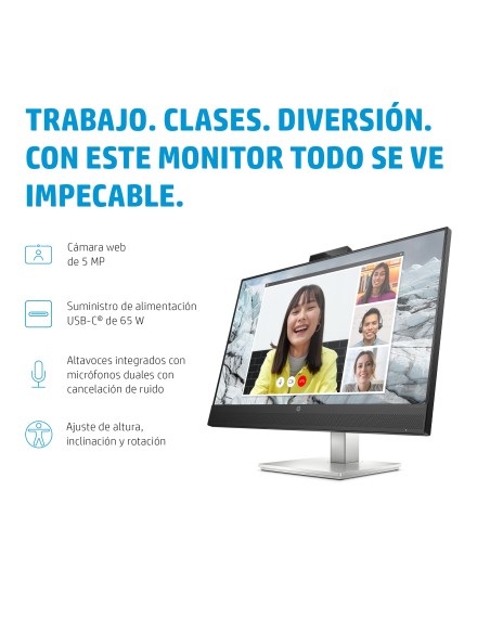 E-Series E27m G4 pantalla para PC 68,6 cm (27") 2560 x 1440 Pixeles Quad HD Negro