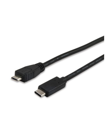 12888407 cable USB 1 m USB 2.0 Micro-USB B USB C Negro