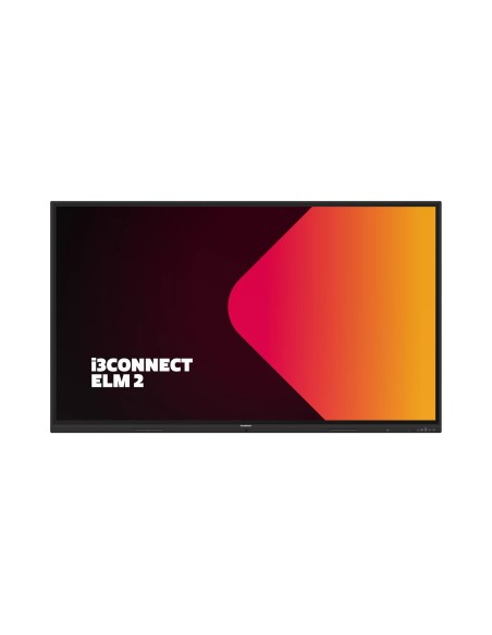 I3CONNECT ELM2 pizarra blanca interactiva 190,5 cm (75") 3840 x 2160 Pixeles Pantalla táctil Negro HDMI