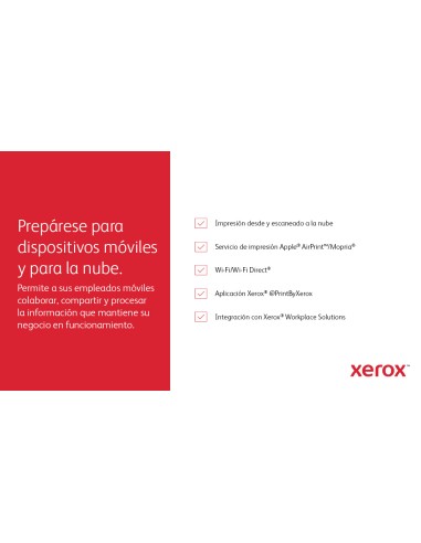 VersaLink C7000 A3 35/35 ppm Impresora doble cara Adobe PS3 PCL5e/6 2 bdjas Total 620 hojas