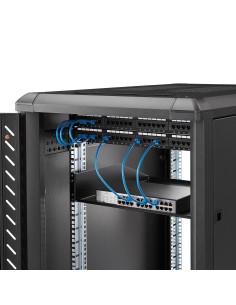 Estante Bandeja Cantilever 2U para Armario Rack de Servidores de 19 Pulgadas - Profundidad Fija de 18 Pulgadas (457,2mm) - 56kg 2