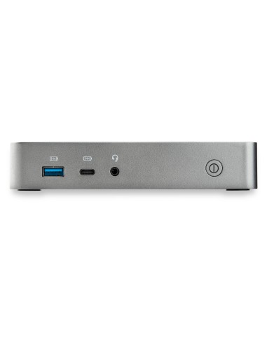 Docking Station USB-C - Replicador de Puertos USB Tipo C de 2 Puertos HDMI para Dos Monitores - Entrega de Alimentación PD de 6