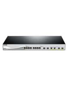 DXS-1210-12TC switch Gestionado L2 10G Ethernet (100/1000/10000) 1U Negro, Plata 2