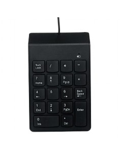 KPD-U-03 teclado numérico Portátil/PC USB Negro