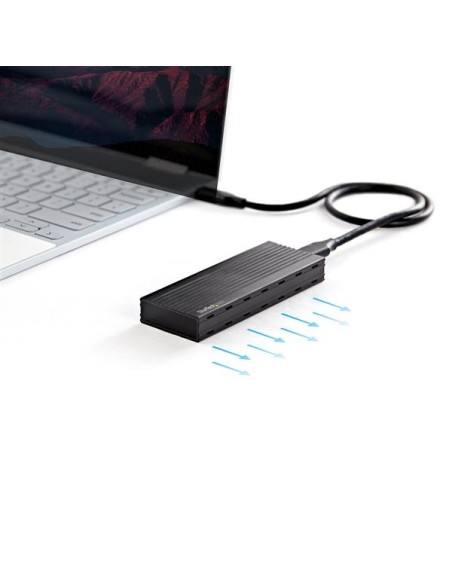 Caja M.2 NVMe para SSD PCIe - Caja USB 3.1 Gen 2 Type-C - USB Tipo C