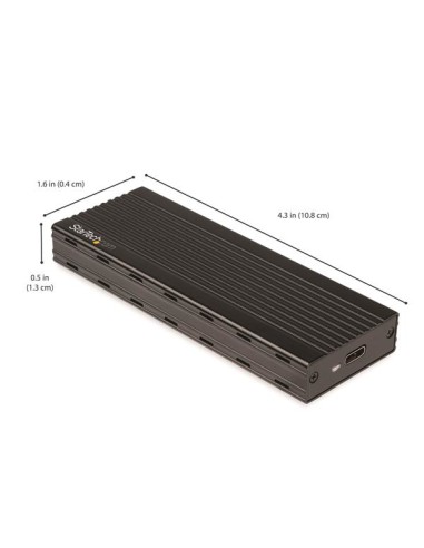 Caja M.2 NVMe para SSD PCIe - Caja USB 3.1 Gen 2 Type-C - USB Tipo C
