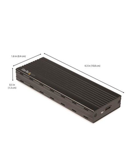 Caja M.2 NVMe para SSD PCIe - Caja USB 3.1 Gen 2 Type-C - USB Tipo C